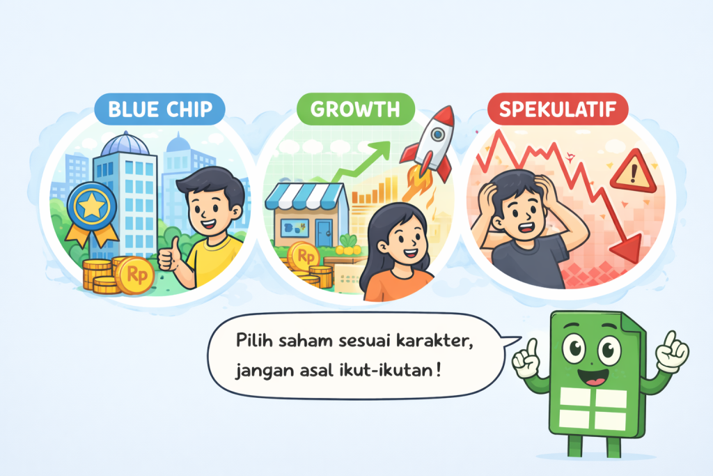 jenis jenis saham, mana yang cocok untuk pemula