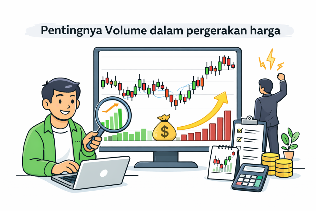 volume dalam trading saham